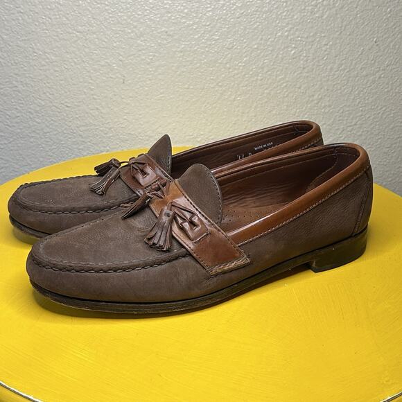 Allen Edmonds Chatham Tassel Loafers Men\'s Size 11 B Leather & Nubuck main image 11